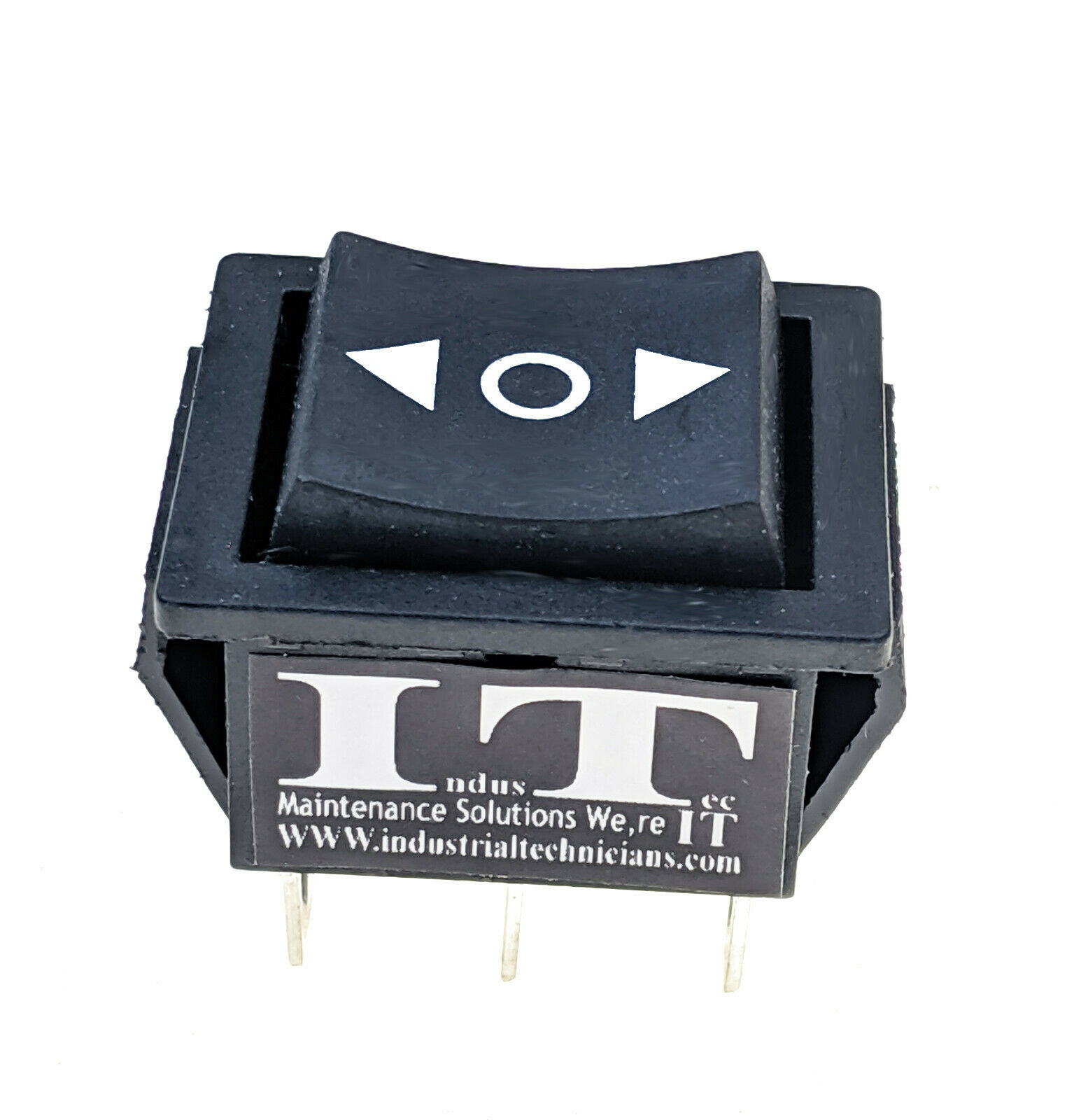Dpdt 20a Momentary Rocker - Switch 6 Pin (on) Off (on) 12v 24v Dc 1/4 Quick Plug