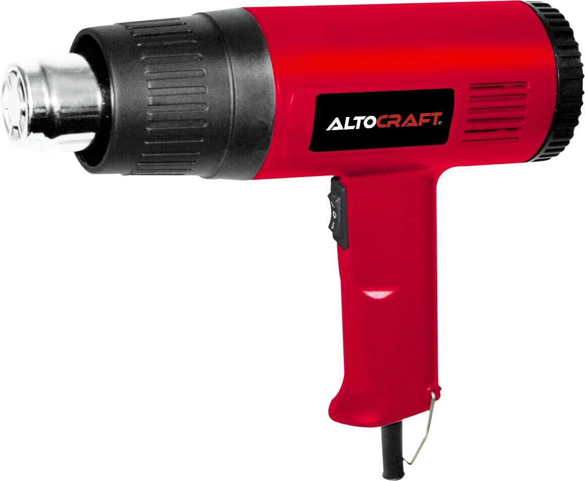 Altocraft 1500w Dual Temperature Heat Gun Accessories Shrink Wrapping 4 Nozzles