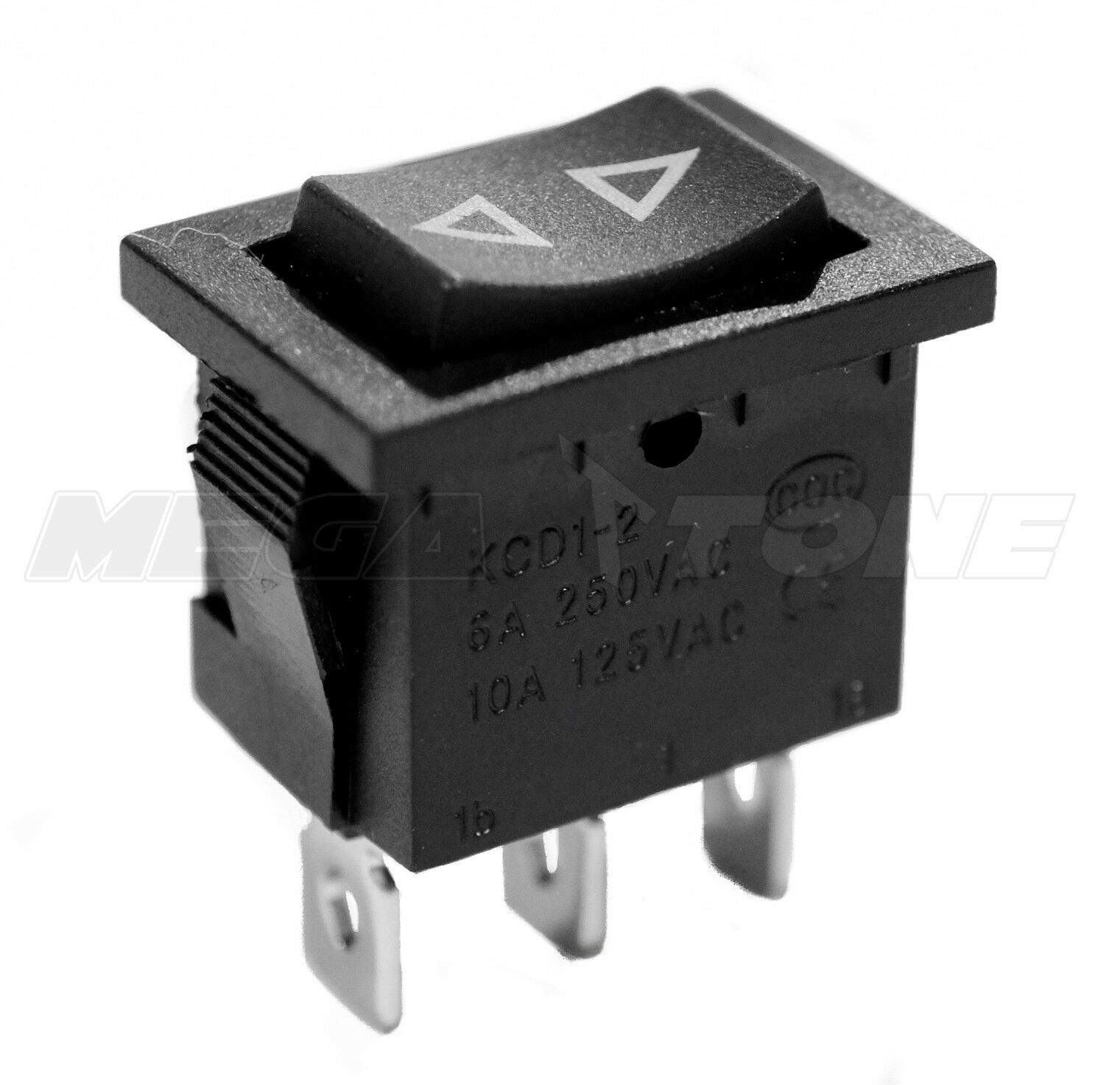 Spdt Kcd1 Mini Rocker Switch Momentary (on)-off-(on) 6a/250vac Usa Seller!!!
