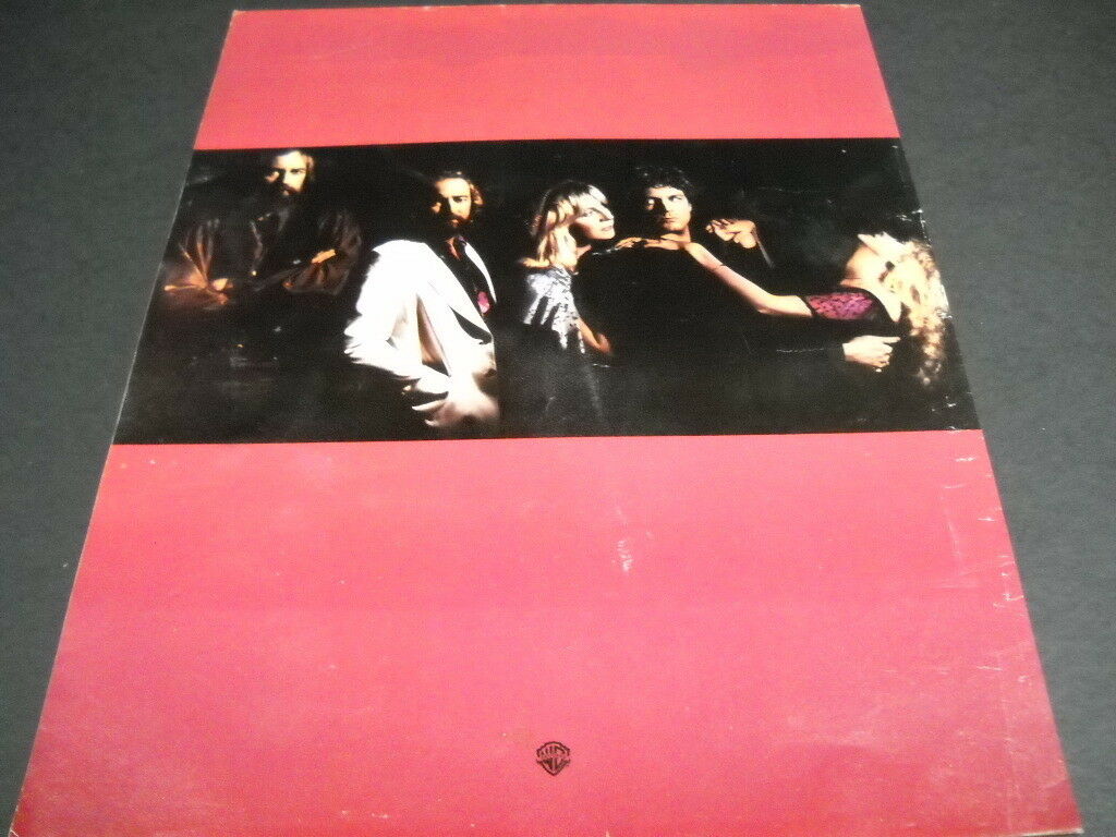 Fleetwood Mac Seldom Seen Promo Poster Ad From 1982