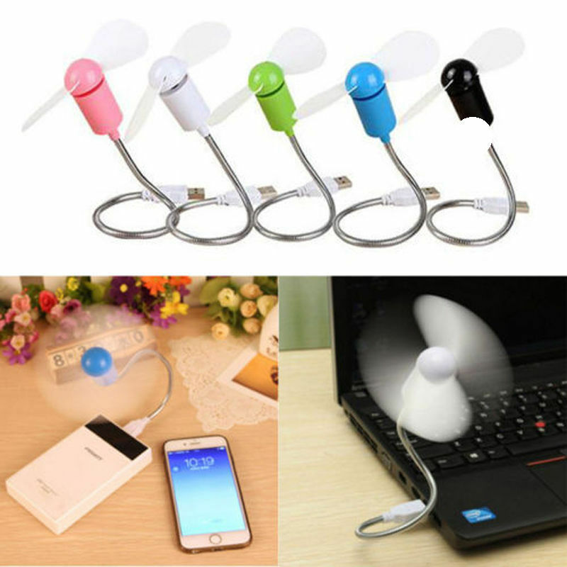 New Portable Flexible Usb Mini Cooling Fan Cooler For Laptop Desktop Computer Pc