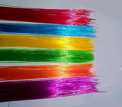 .25mm 150ft Colored Fiber Optic Model Lighting Many Uses + Free Illuminator!